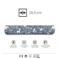 tapeta forest animals blue - tapety dla dzieci