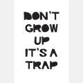 grow up | plakat. plakat dla dzieci. dekoracje pokoju