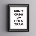 grow up | plakat. plakat dla dzieci. dekoracje pokoju