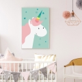 jednorożec | plakat. plakat dla dzieci. dekoracje pokoju
