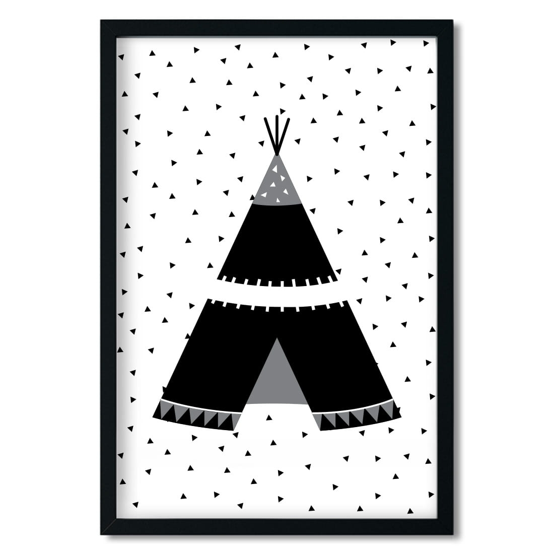 tipi | plakat. plakat dla dzieci. dekoracje pokoju