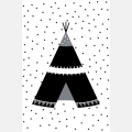 tipi | plakat. plakat dla dzieci. dekoracje pokoju