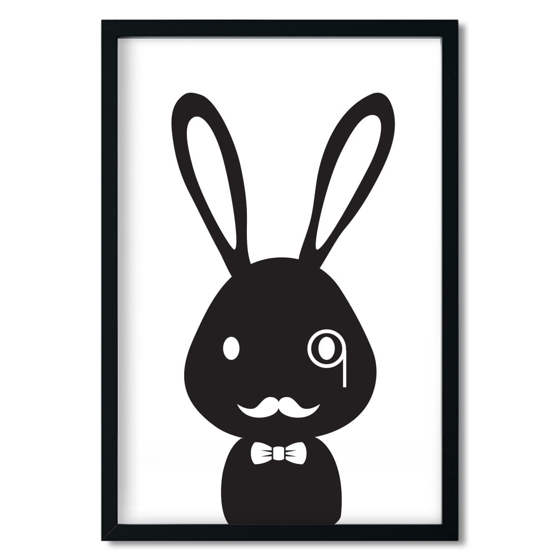 królik sherlock | plakat. plakat dla dzieci. dekoracje pokoju