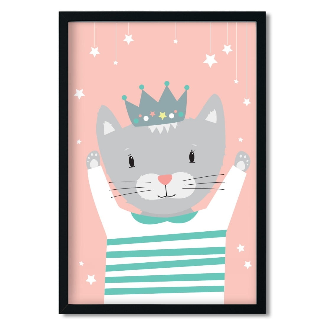 kotka mia | plakat. plakat dla dzieci. dekoracje pokoju