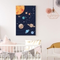 planety | plakat. plakat dla dzieci. dekoracje pokoju