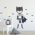 superbohater | naklejka. naklejka dla dzieci. dekoracje pokoju