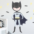 superbohater | naklejka. naklejka dla dzieci. dekoracje pokoju