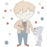 sticker | Teddy grey