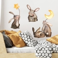 zajączki | naklejka. naklejka dla dzieci. dekoracje pokoju