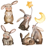 stickers | bunnies