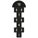 sticker | hopscotch black