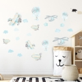samoloty | naklejka. naklejka dla dzieci. dekoracje pokoju
