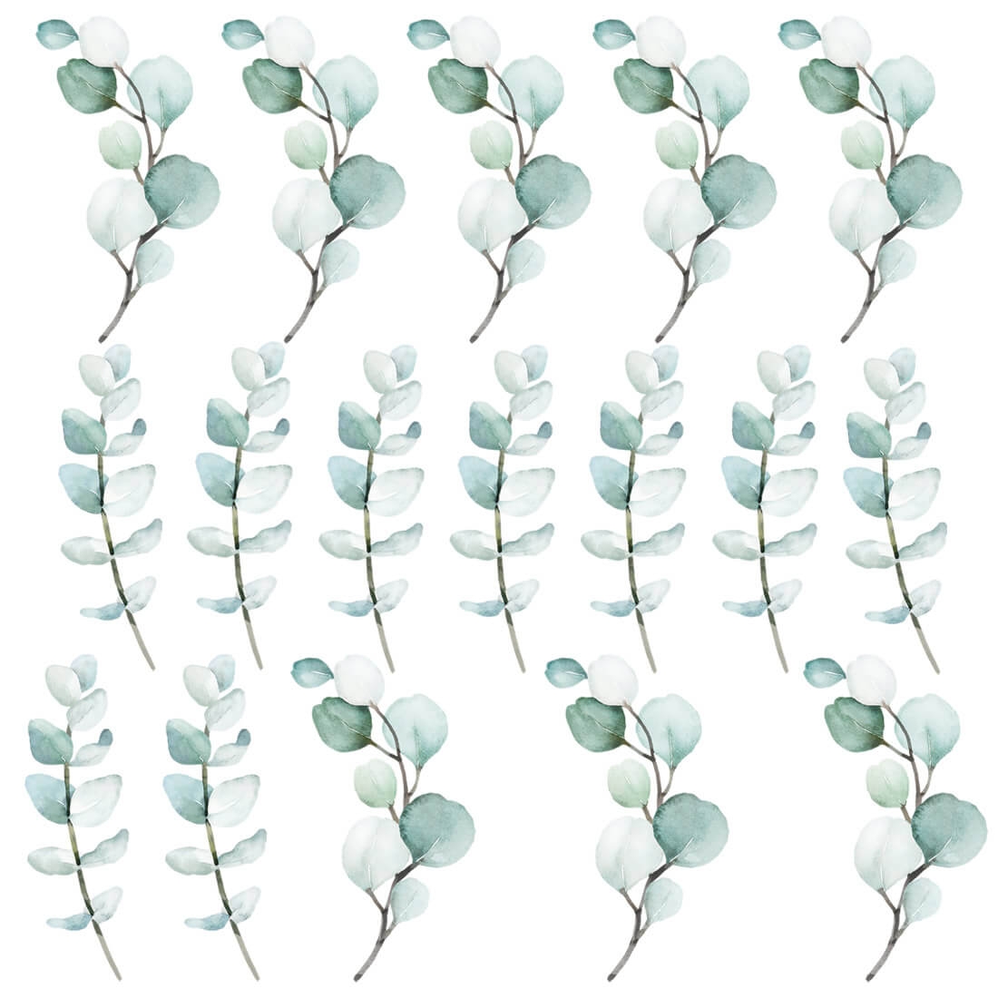 liście | naklejka. naklejka dla dzieci. dekoracje pokoju