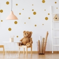 kropki komplet | naklejka. naklejka dla dzieci. dekoracje pokoju