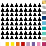 stickers | triangles