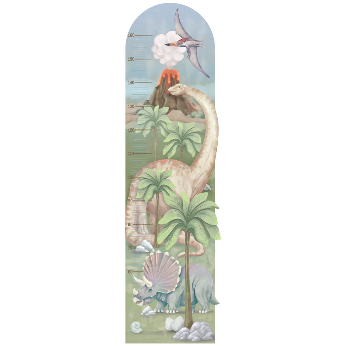 miarka dinozaury | naklejka. naklejka dla dzieci. dekoracje pokoju