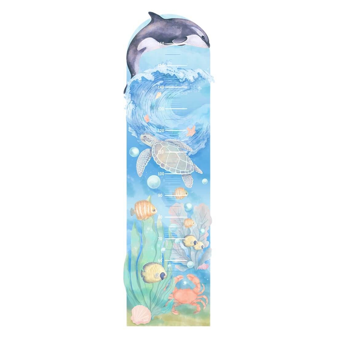 miarka podwodny świat | naklejka. naklejka dla dzieci. dekoracje pokoju