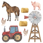 sticker | farm animals I