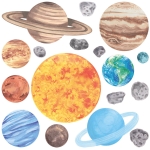 stickers | solar system L