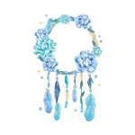 sticker | blue dream catcher S