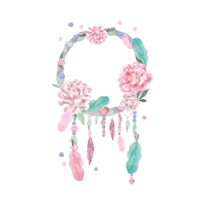 sticker | pink dream catcher S