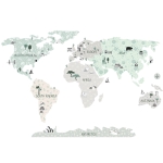 sticker | tropic sand map L