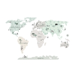 sticker | tropic sand map M
