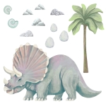 sticker | dinosaur triceratops XXL