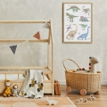 dinosaurs | poster. children's wall decals. room decorations