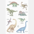 dinosaurs | poster. children's wall decals. room decorations
