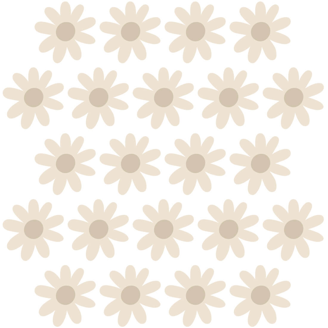 daisies set V | wall sticker. children's wall decals. room decorations