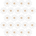 daisies set VI | wall sticker. children's wall decals. room decorations