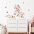 boho unicorn | wall sticker. children's wall decals. room decorations