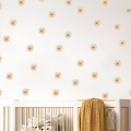 daisies boho | wall sticker. children's wall decals. room decorations
