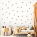 daisies boho | wall sticker. children's wall decals. room decorations