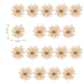 daisies boho | wall sticker. children's wall decals. room decorations