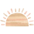 half sun wall decal. children's wall decals. room decorations
