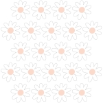 sticker | daisies VII
