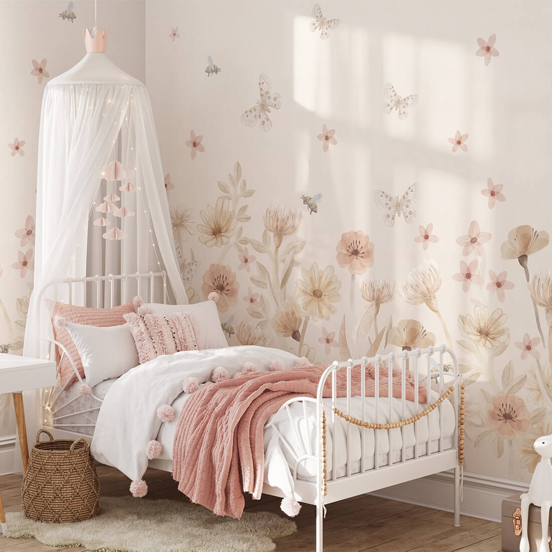 wallpaper flower / floral wallpaper / wallpaper for kids / wallpaper pastelowe love
