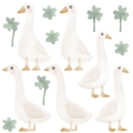wall sticker geese / wall decal geese / wall sticker with geese