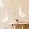 wall sticker geese / wall decal geese / wall sticker with geese