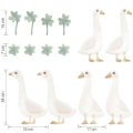 wall sticker geese / wall decal geese / wall sticker with geese