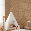 safari wallpaper / safari-themed wallpaper / children's wallpaper / pastelowe love wallpaper