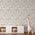 safari wallpaper / safari-themed wallpaper / children's wallpaper / pastelowe love wallpaper