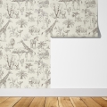 safari wallpaper / safari-themed wallpaper / children's wallpaper / pastelowe love wallpaper