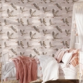 geese wallpaper / geese-themed wallpaper / children's wallpaper / pastelowe love wallpaper