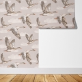 geese wallpaper / geese-themed wallpaper / children's wallpaper / pastelowe love wallpaper