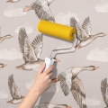geese wallpaper / geese-themed wallpaper / children's wallpaper / pastelowe love wallpaper