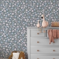 daisy wallpaper / wallpaper with daisies / children's wallpaper / pastelowe love wallpaper