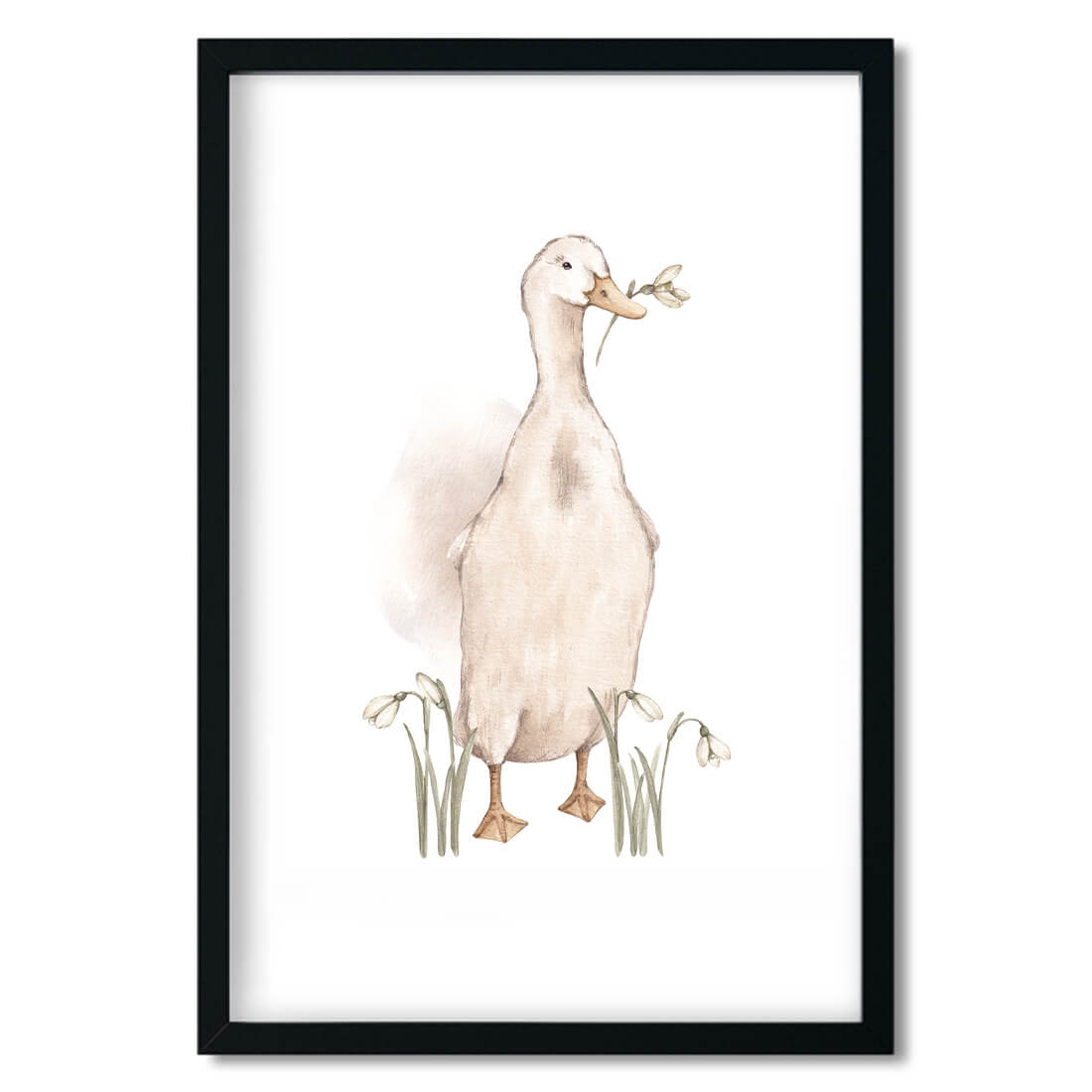poster for children goose / poster for children watercolor / poster for children / poster for a child's room